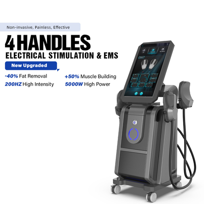 14 Tesla Ems เครื่องกระตุ้นแม่เหล็ก เสริมกล้ามเนื้อ สร้างพื้นคันธนู เก้าอี้ความงามเครื่องจักรด้วย 2 แหล่งพลังงาน